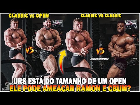 URS IS HUGE, THE SIZE OF RAMON DINO AND CAN DO WRONG AT OLYMPIA