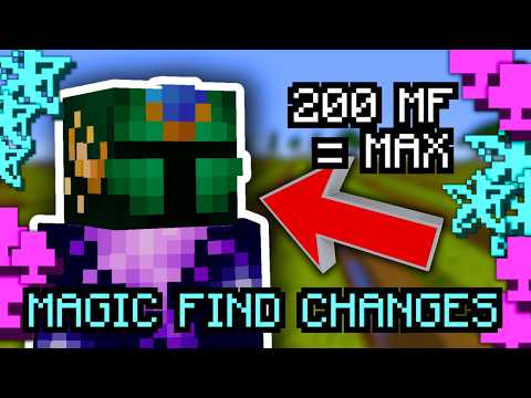 These Magic Find changes are actually WILD... (Hypixel Skyblock)