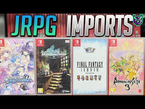 61 Switch JRPG IMPORTS With English!