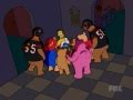 Homer Is Scared Of Bears
