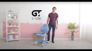 GT Racer C-1238 orthopedic blue - відео 1