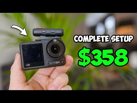 DJI Action 4 & A Cheap Wireless Mic System