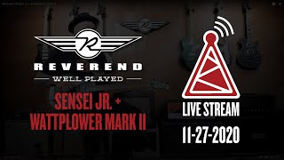 Video thumbnail for Reverend Sensei Jr + Wattplower Mark II by Reverend Guitars