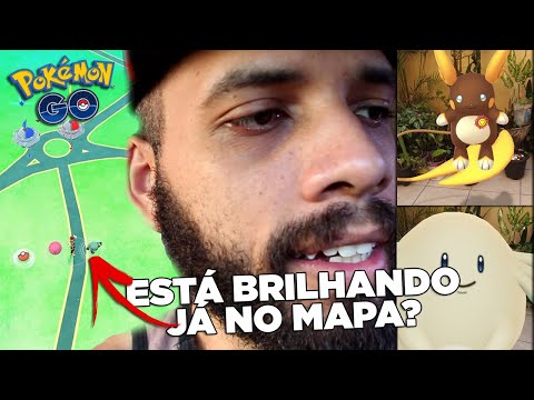 SHINY SELVAGEM APARECENDO NO MAPA? A difícil tarefa de lidar com os bugs, na procura galho vermelho!