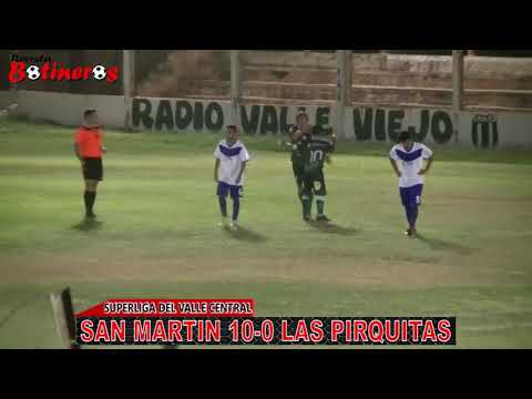 SUPERLIGA - SAN MARTIN 10 - LAS PIRQUITAS 0