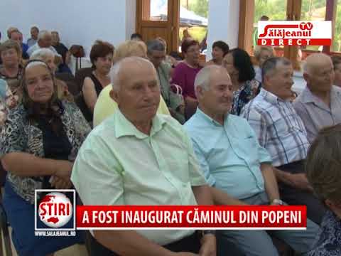 A FOST INAUGURAT CAMINUL DIN POPENI