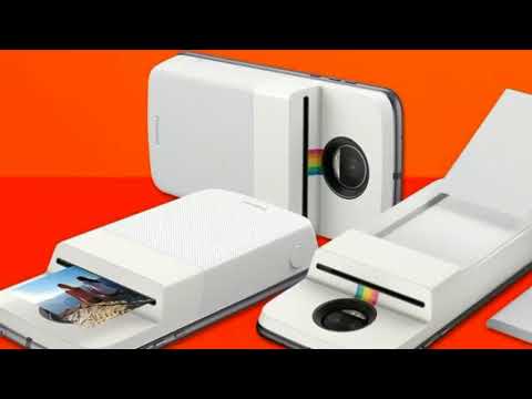 Motorola’s latest Moto Mod slaps a $200 Polaroid printer to your phone