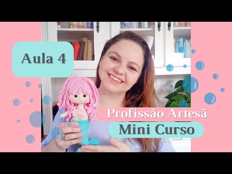 Profissão Artesã - Mini Curso - Aula 4 - Pontos Mais Utilizados no Feltro