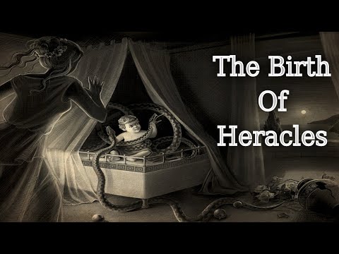 The Birth Of Heracles (Heracles &  The Water Serpents) | Greek Mythology