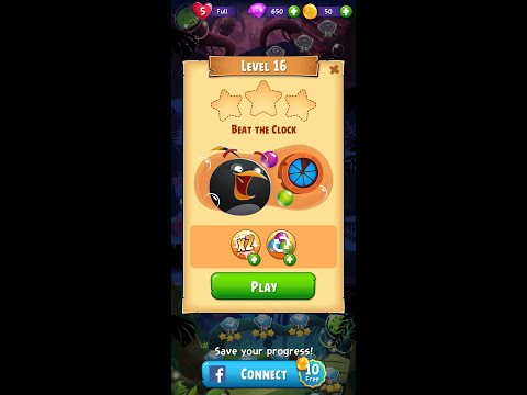 Angry Birds POP Level 16