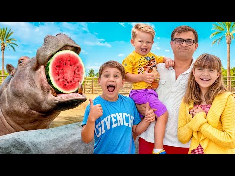 Diana and Roma at Emirates Park Zoo, Abu Dhabi