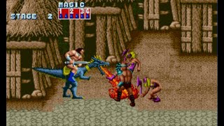 [Sega Megadrive] - GOLDEN AXE (Intro & Level1)