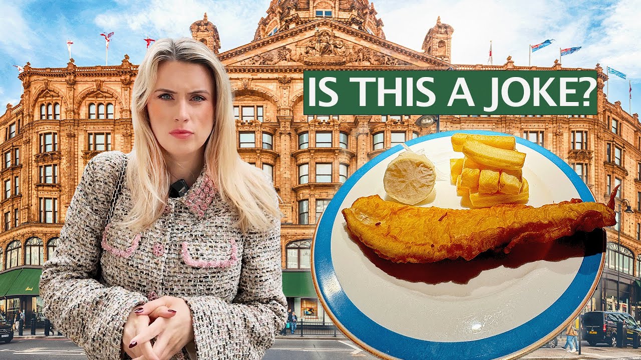 Reviewing £37 Tom Kerridge Fish & Chips At Harrods! FUMING!!!