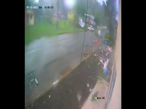 Tornado em Dionísio Cerqueira SC.