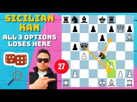 Dirty Chess Tricks against Sicilian - 27 (Sicilian Kan)
