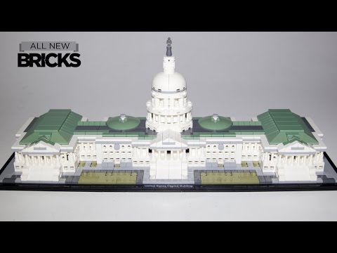 Vidéo LEGO Architecture 21030 : Le Capitole des États-Unis