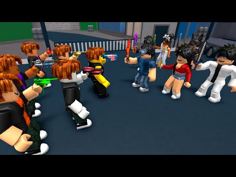 Murder Mystery 6v6 TEAM BATTLE! (SLENDER vs BACON)