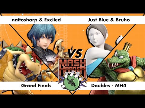Mash Harder 4 Doubles - TT | naitosharp & Exciled vs JustBlue & Bruho - Grand Finals