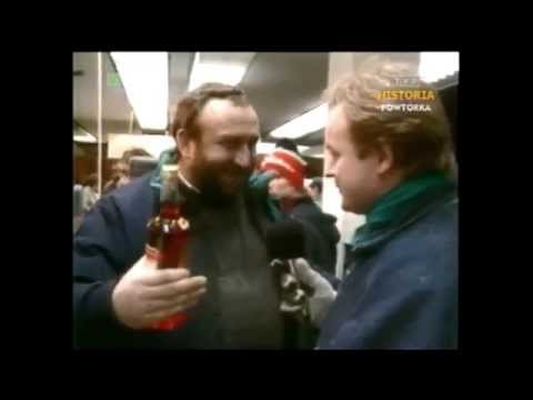 PRL 1987 Święta Tadeusz Drozda w monopolowym