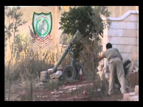 استهداف نقاط النظام في جبهة حي الراشدين بواسطة مدفع هاون  120 من قبل لواء درع ادلب