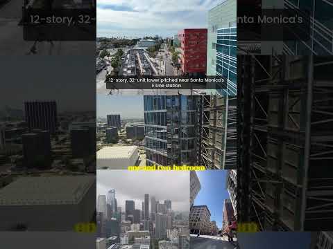 12-story SB 79 tower pitched by Santa Monica's E Line
