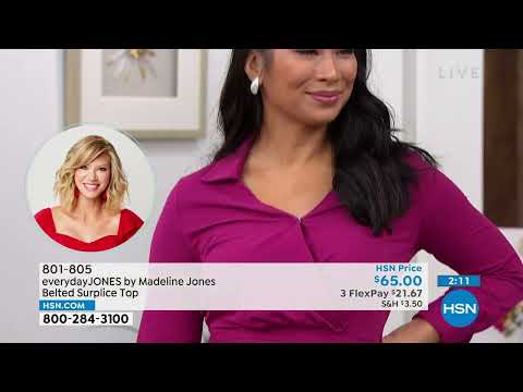 HSN | everydayJONES Fashions by Madeline Jones Premiere 08.11.2022 - 11 AM