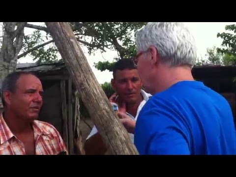 Diner dans la famille de Chichi, à Camalote près de Camagüey