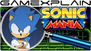 Sonic Mania ANALYSIS - Release Date Reveal Trailer (Secrets & Hidden Details)