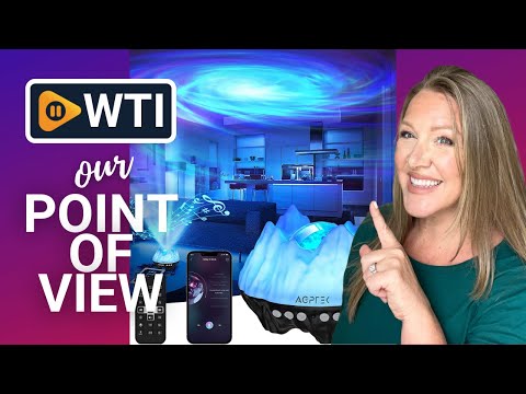 AGPTEK Northern Lights Aurora Projector - WTI product video review