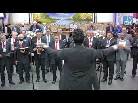 Coral Masculino Filhos de Asafe AD João Pessoa PB Maestro Daniel Berg 100 Anos HC hino 271 Na Mansão