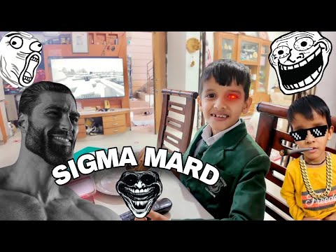 GHAR SIGMA MARD 🗿 KUNALI JOSHI 😎 GHAR KA DON 😏 @souravjvlogs @piyushjocgaming