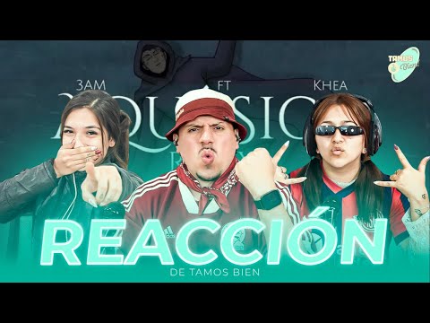 Reacción a 3AM, KHEA - Aquí Sigo Remix (Video Animado) | 🇦🇷 Tamos Bien!