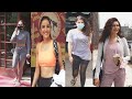 Bollywood Hot Babes Showing Assets In Sports Outfit While Spotted Outside Gym In Mumbai