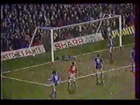 Manchester Utd v Videoton UEFA Cup Quarter Final 1st Leg 06-03-1985