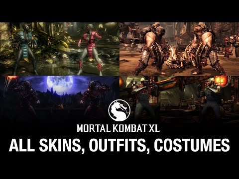 Mortal Kombat XL: All Skins / Outfits / Costumes