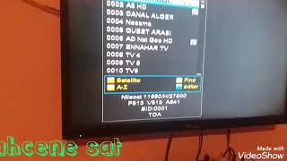 كيفية إدخال قناة الأرضية الجزائرية 9