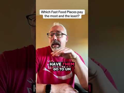 Fast food wages #wages #compensation #mattrieck #fastfood #employeeturnover
