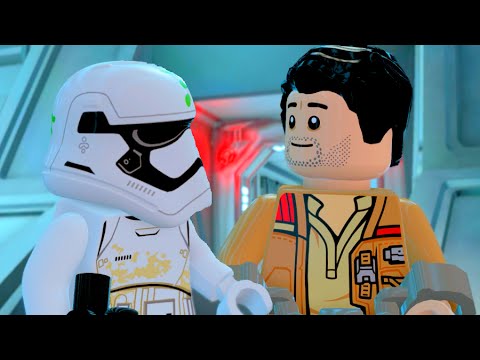 LEGO Star Wars The Force Awakens Finn & Poe Escape the First Order