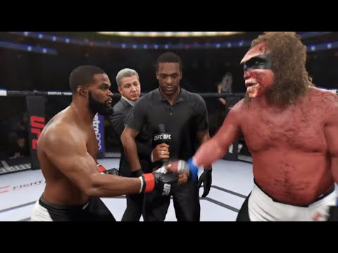 Tyron Woodley vs. Zombie Zorro (EA sports UFC 2) - Crazy UFC 👊🤪