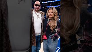 Fat Joe attended a basketball game with his daughter wearing head-to-toe Louis Vuitton. Hot or Hmm?