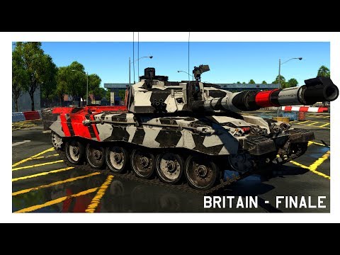 War Thunder: British ground forces Tier VI/VII- review and analysis- Finale