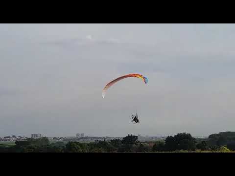 Decolagem Voo 215 de Paramotor IKE Costa - 19/03/22 - Ninho dos Condores