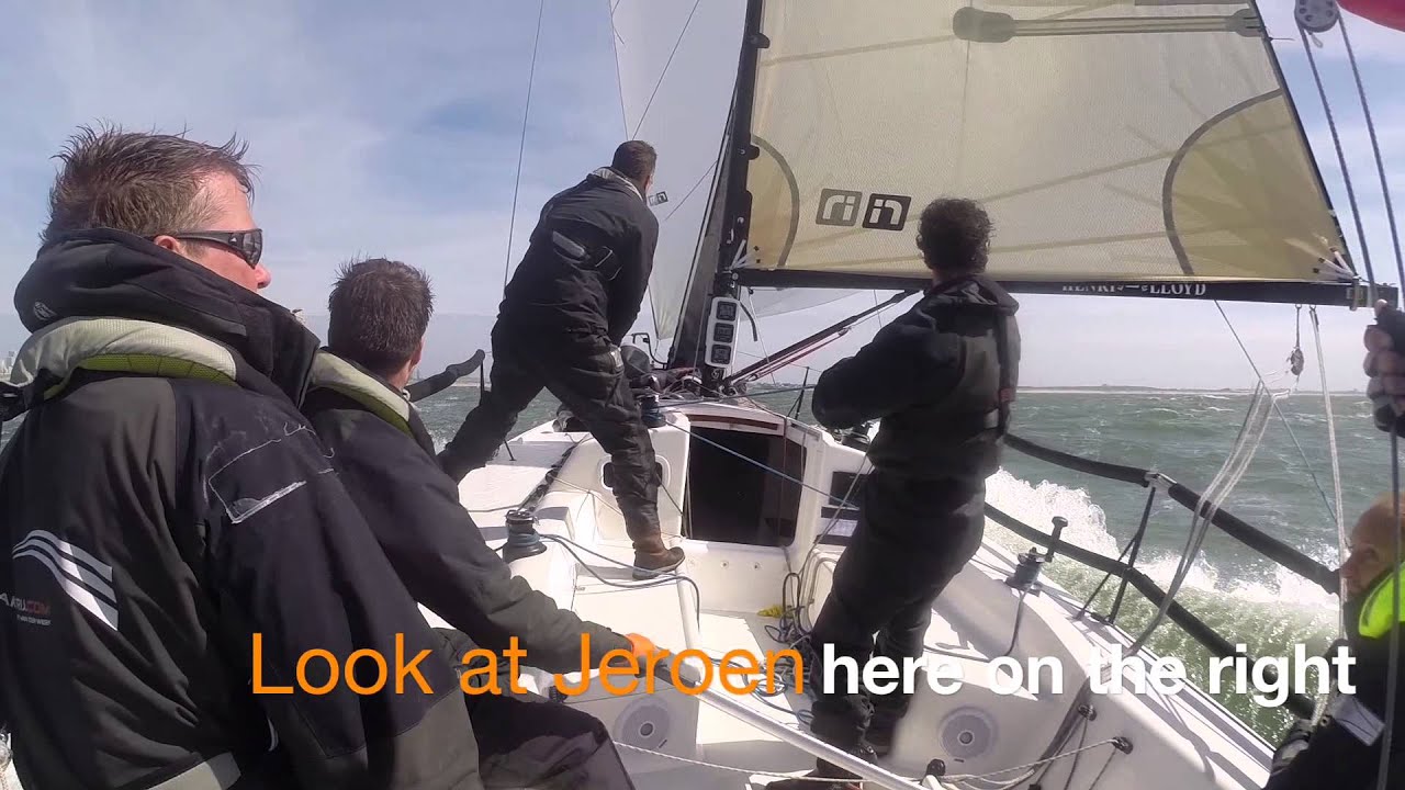 How to sail 18.6 knots on a j88 , and blow up a life jacket