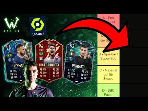 Ich bewerte ALLE Ligue 1 TOTS Promo Karten 🧐 Meine TIERLIST 🔥 FIFA 22 Ultimate Team