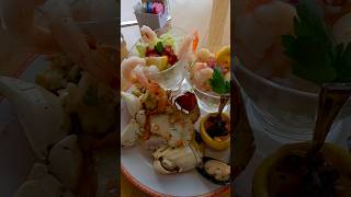 Seafood lunch on Svmphony of the Seas #theflavorfuljourney