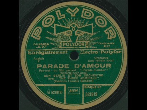 Admirals [with Ben Berlin] - My love parade