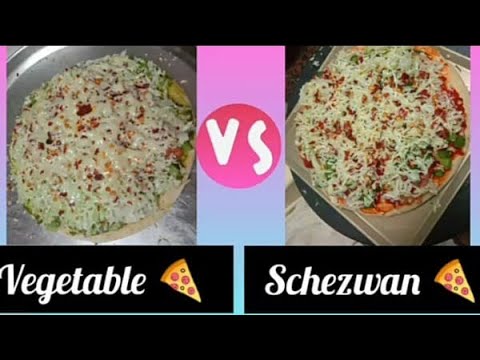 How to make jain pizza/Pizza kaise banate hai no oven used and do like share and comment me now