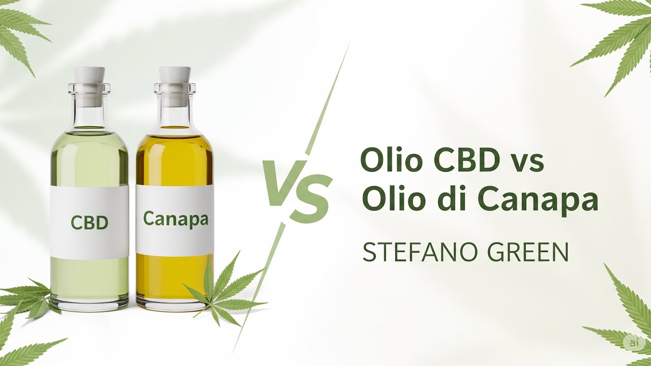 Olio di Cbd e Olio di Canapa differenze