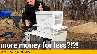 how to scrap an AC unit. get more money with less scrap?