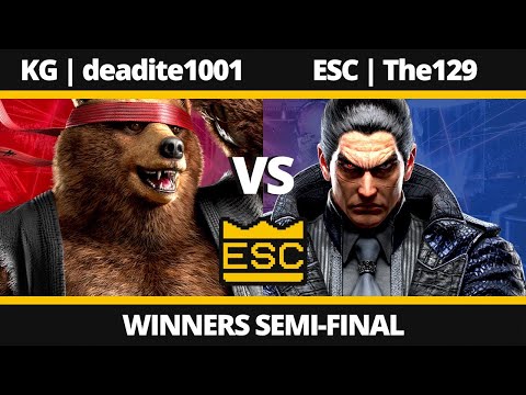 ESC 66 - Winners Semi-Final - KG | deadite1001 (Kuma) Vs. ESC | The129 (Kazuya) - TEKKEN 8 UK Local